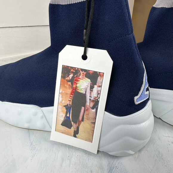 Rare Knitted Hi-Top Sock Trainer Sneakers Acne Studios BNWT - Picture 5 of 11